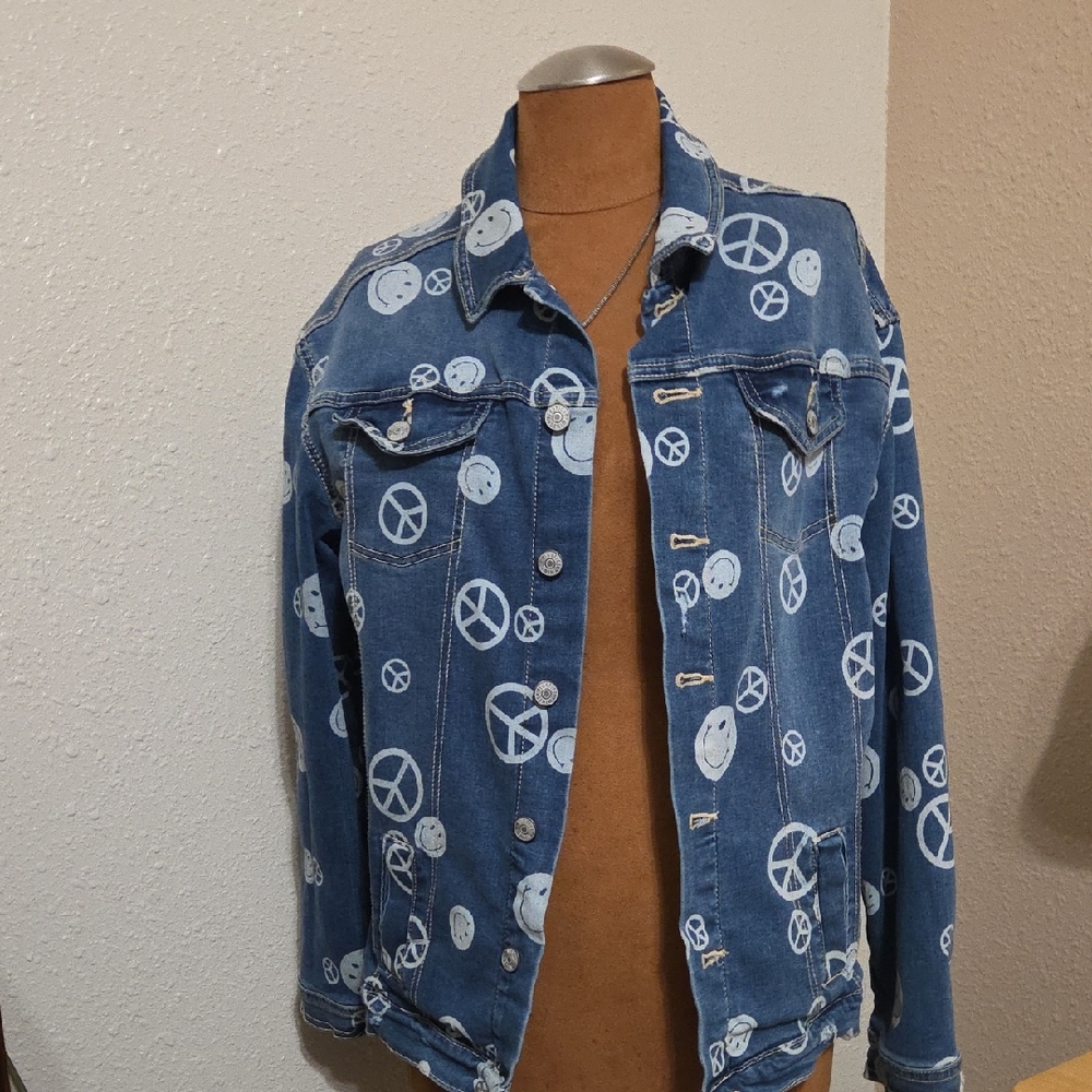 STRANGER THINGS Blue Denim Jacket
